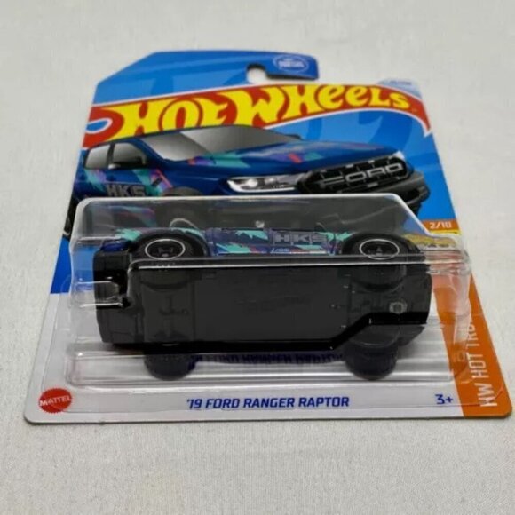 Hot Wheels '19 Ford Ranger Raptor HKS 43/250 Blue HW Hot Trucks 2/10 New 2024 - Picture 4 of 12